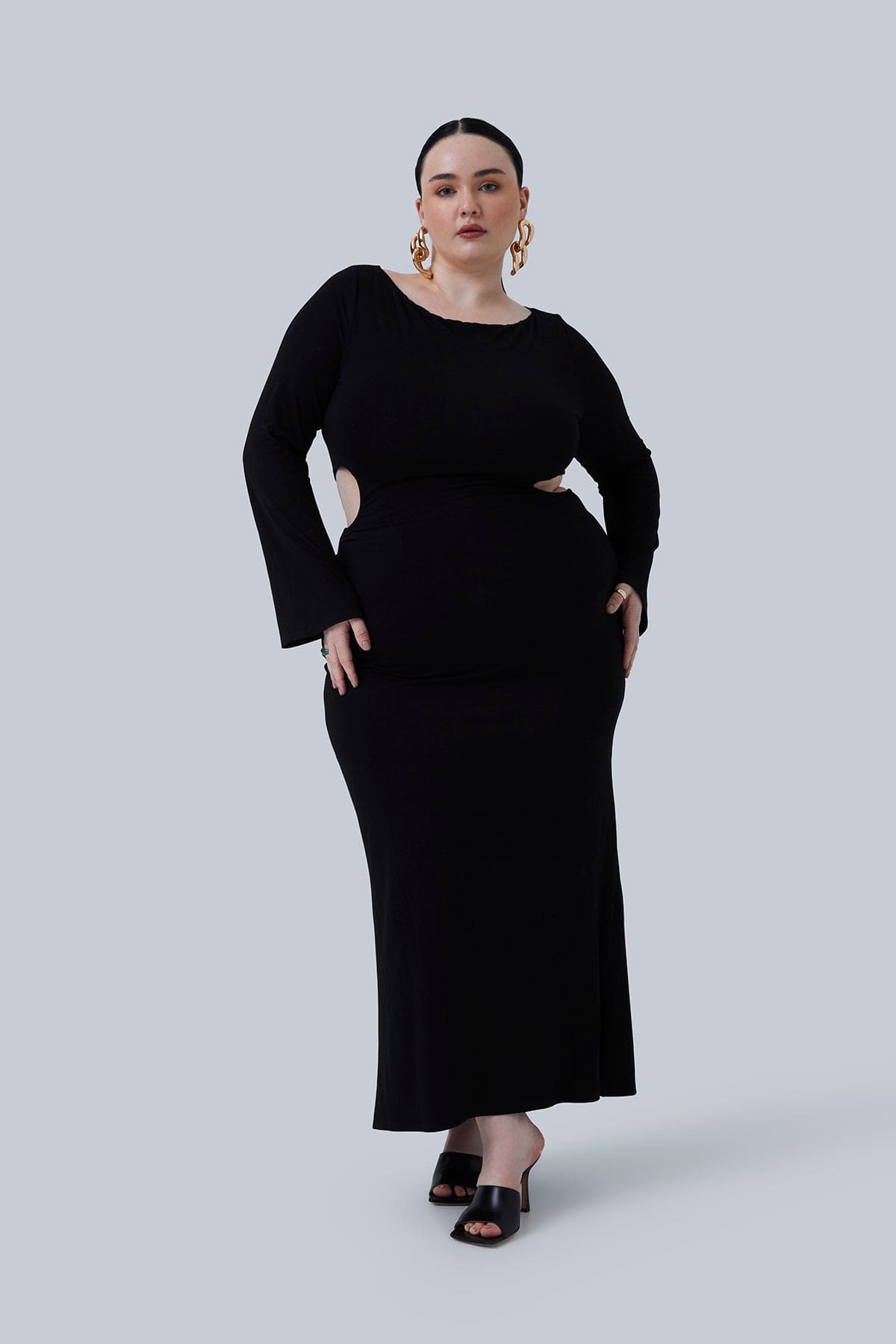 Gabrielle Maxi Black - Gia IRL Plus ...